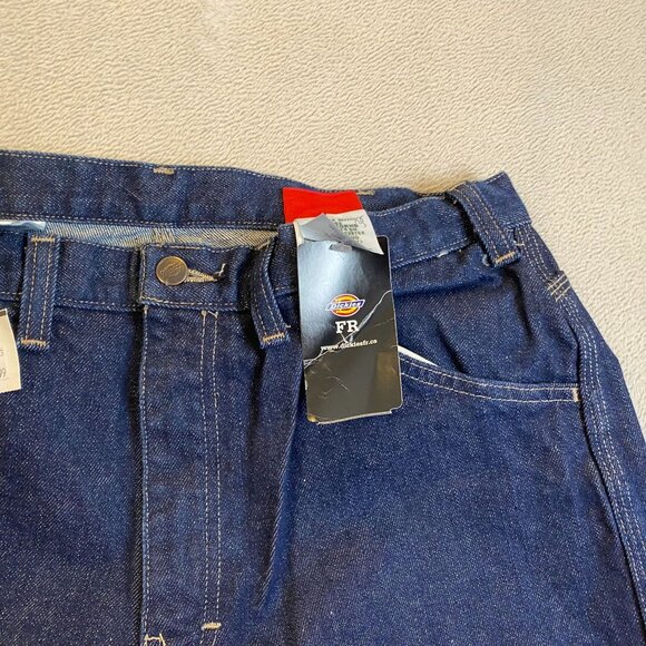 Dickies Mens Jeans 38x32 Measured Flame-Resistant Denim 2112 Relaxed - Picture 14 of 16
